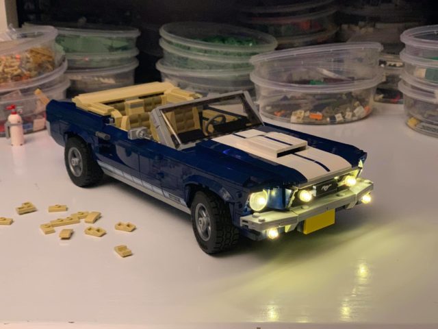 LEGO 10265 Ford Mustang GT 1967 décapotable LED