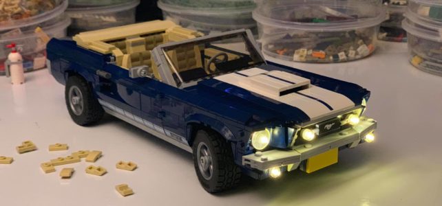 LEGO 10265 Ford Mustang GT 1967 décapotable LED