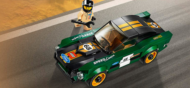 Ford Mustang Fastback 1968 LEGO Speed Champions offerte