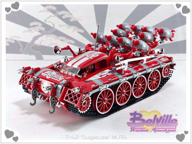LEGO Belville T-42 ‘Sugarcube’ MLRS