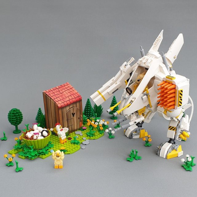 LEGO Fabuland Egg Hunting Bunny Mech