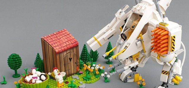 LEGO Fabuland Egg Hunting Bunny Mech