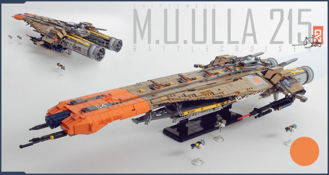 LEGO Shiptember Battlecruiser