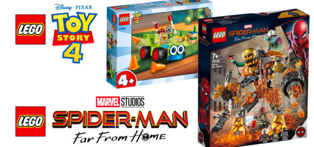 Chez LEGO : les nouveautés Spider-Man Far From Home et Toy Story 4 sont disponibles