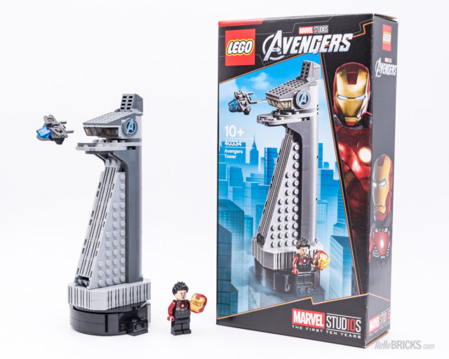Review LEGO 40334 Avengers Tower
