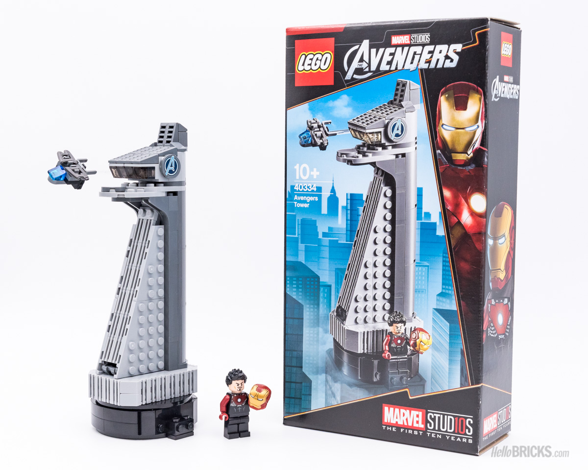 REVIEW LEGO Marvel 40334 Avengers Tower - HelloBricks