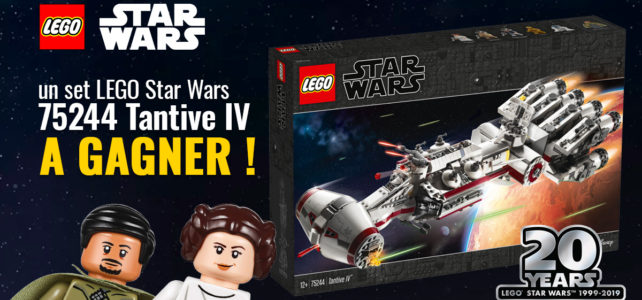 Concours LEGO Star Wars : un set 75244 Tantive IV à gagner ! Concours LEGO Star Wars Tantive IV