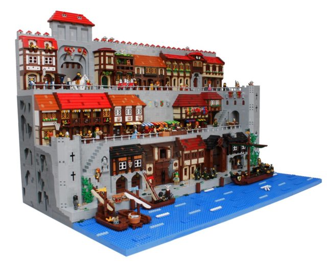 LEGO Castle Seaside Market