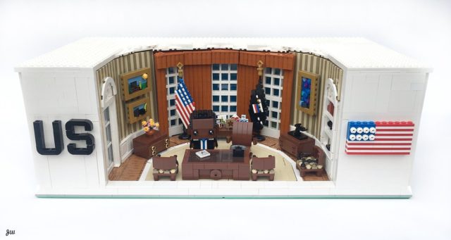 LEGO White House Barack Obama