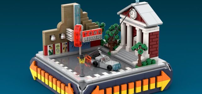 LEGO Microscale Retour vers le Futur