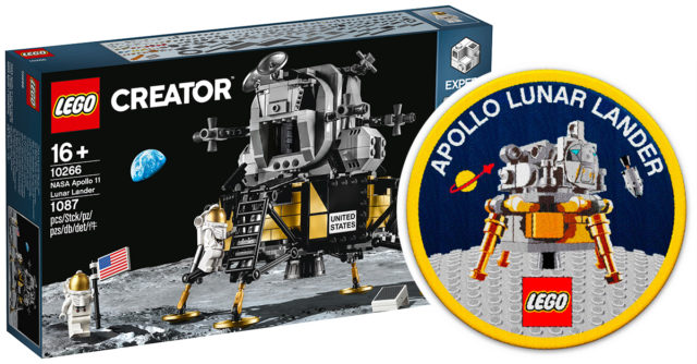 Patch LEGO 10266 NASA Apollo 11