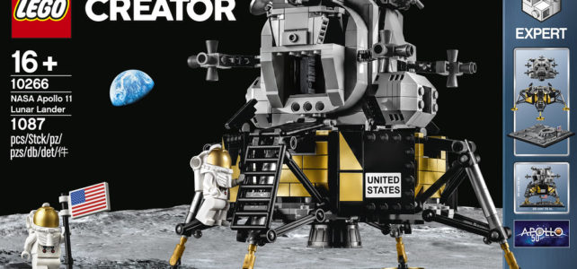 Nouveauté LEGO Creator Expert 10266 NASA Apollo 11 Lunar Lander : l’annonce officielle