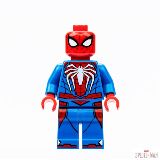 Figurine exclusive LEGO SDCC 2019 Spider-Man Advanced Suit (PS4)