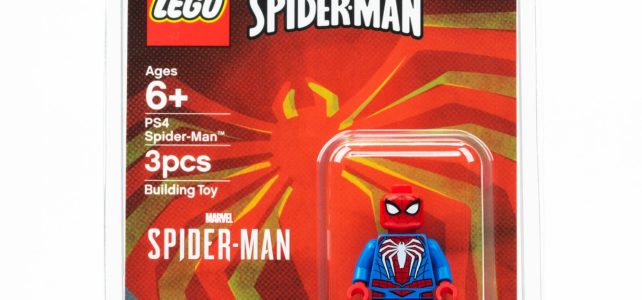 Figurine exclusive LEGO SDCC 2019 Spider-Man Advanced Suit (PS4)