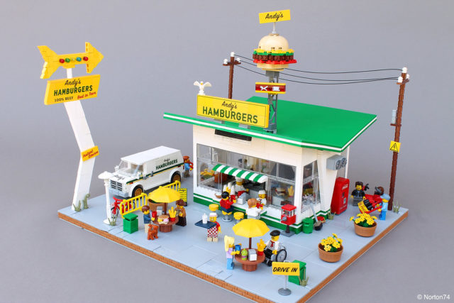 LEGO Andy's Hamburger Stand