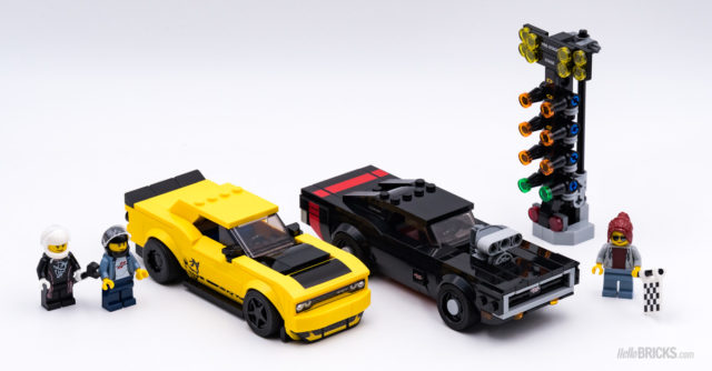 REVIEW LEGO 75893 2018 Dodge Challenger SRT Demon and 1970 Dodge Charger R/T