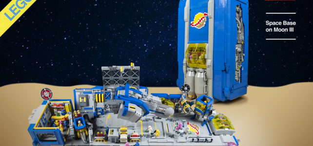 Space Base on Moon Neo Classic Space