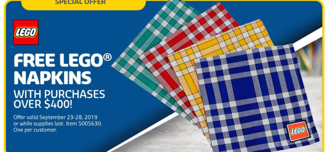 Free LEGO Napkins 5005630