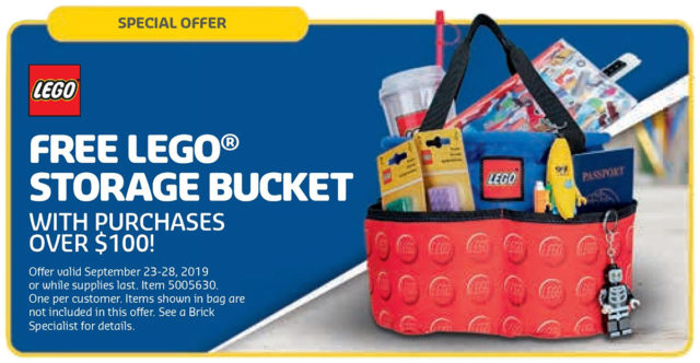 LEGO 5005630 Storage Bucket