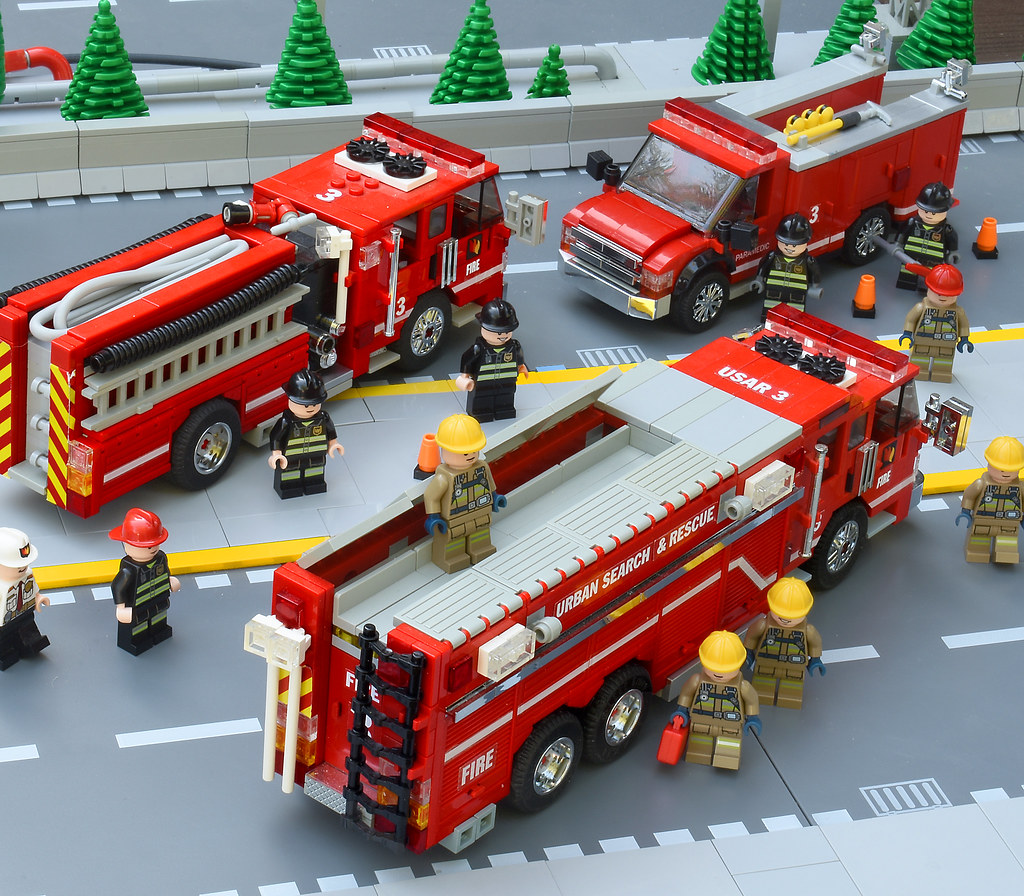 LEGO Fire Department Task Force 3 - HelloBricks