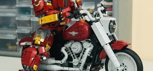 LEGO Harley Buster Iron Fat Boy
