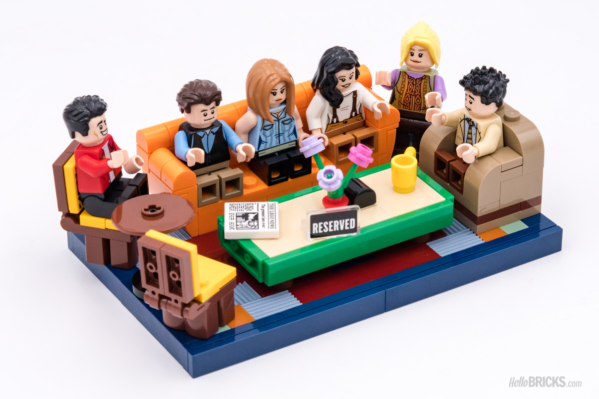Celui où LEGO Ideas 21319 Central Perk revient à nouveau en stock