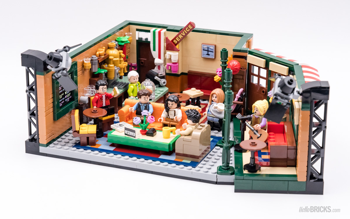 REVIEW LEGO Ideas 21319 Central Perk (Friends) - HelloBricks