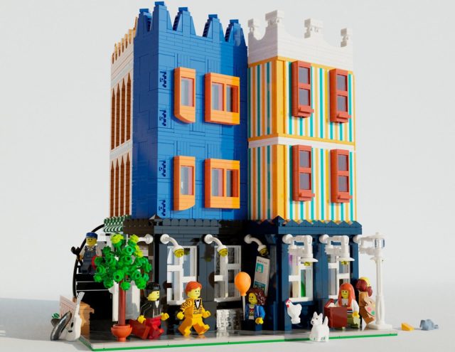 LEGO Modular Baseplate Alley