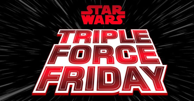 LEGO Star Wars Triple Force Friday logo