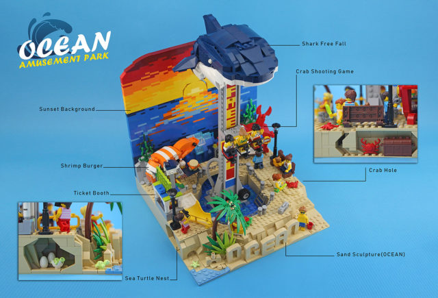 LEGO Ocean amusement park