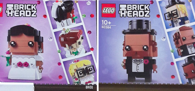 LEGO BrickHeadz 2020 Groom and Bride