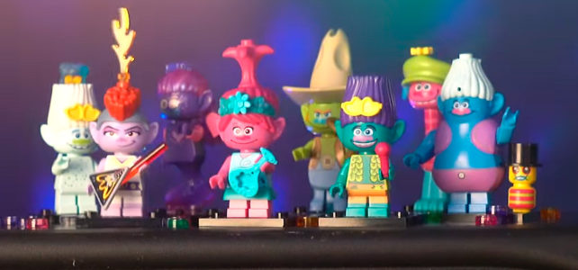 LEGO Trolls World Tour : premier teaser et visuels des minifigs LEGO Trolls World Tour teasing
