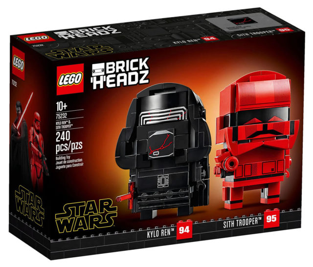 LEGO BrickHeadz 75232 Kylo Ren and Sith Trooper