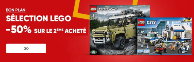 Promo LEGO Fnac