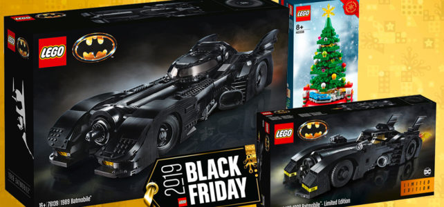 LEGO 76139 1989 Batmobile Black Friday