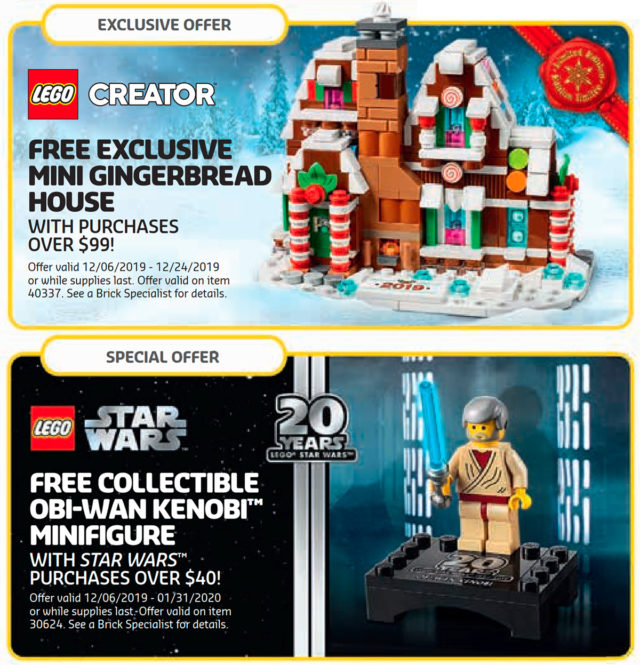 LEGO GWP 2019 Obi-Wan Gingerbread