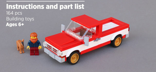 Norton74 Pick-up truck LEGO instructions