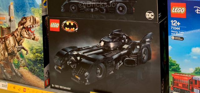 Nouveauté LEGO Batman 76139 1989 Batmobile