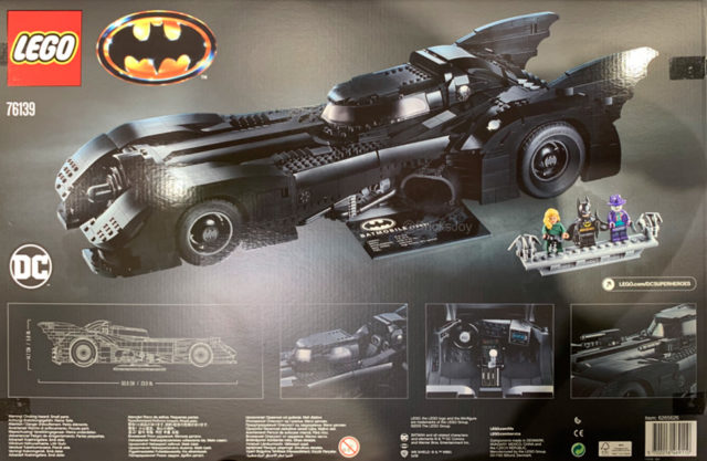 Nouveauté LEGO Batman 76139 1989 Batmobile