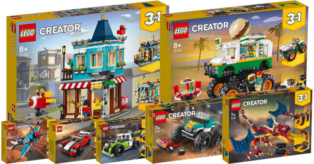 Nouveautés LEGO Creator 2020