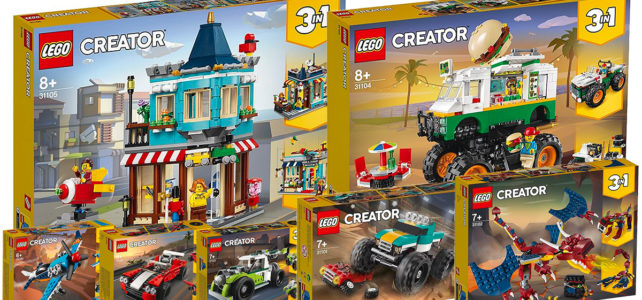 Nouveautés LEGO Creator 2020 : les visuels officiels Nouveautés LEGO Creator 2020