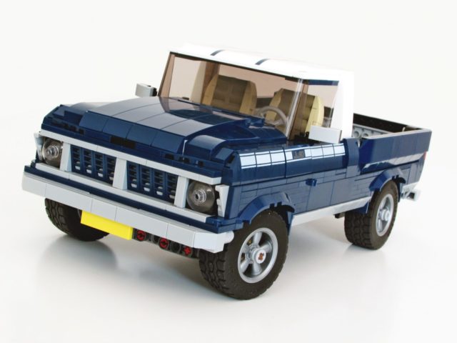 One Set MOC LEGO 10265 Ford Mustang Pick-up
