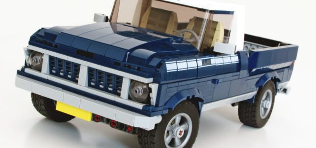 One Set MOC LEGO 10265 Ford Mustang : un Pick-up !