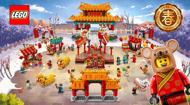 LEGO 80104 80105 Nouvel an chinois