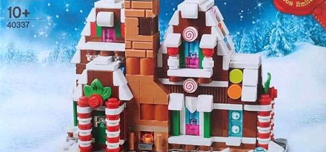 LEGO 40337 Gingerbread House 2019