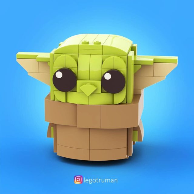 Baby Yoda LEGO BrickHeadz Mandalorian