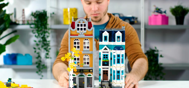 LEGO Creator Expert 10270 Bookshop video designers