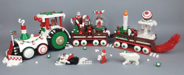 LEGO Gingerbread Man Christmas Vehicle