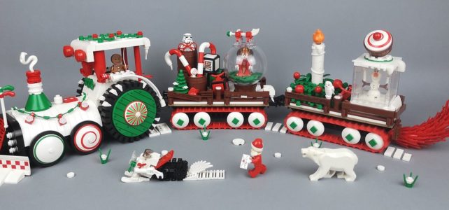 LEGO Gingerbread Man Christmas Vehicle