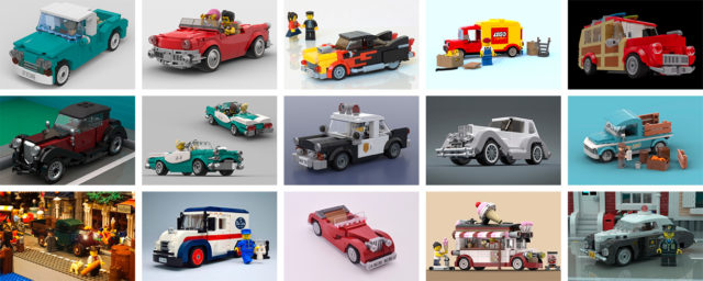 LEGO Ideas Vintage cars challenge